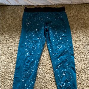 Nike Pro Galaxy Leggings Size XL